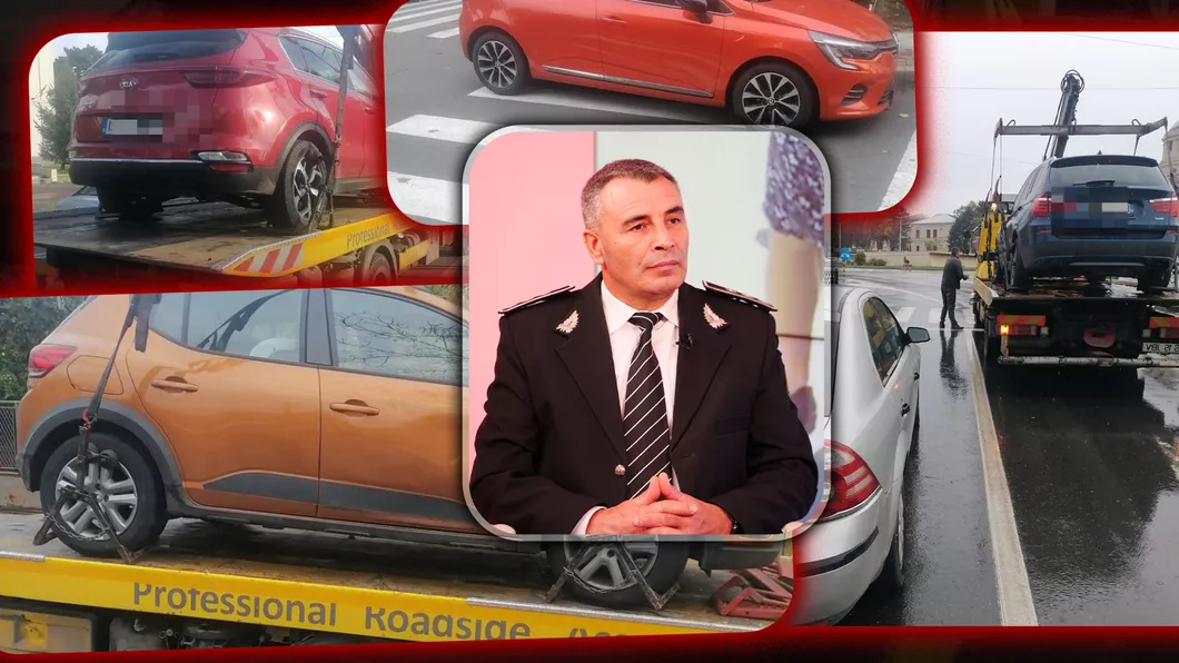 Poliția Locală din Iași ridică zilnic zeci de mașini parcate ilegal. Numărul acestora a crescut considerabil în ultima vreme Unii își lasă mașina pe trecerea de pietoni pentru a merge la o cafea - FOTO