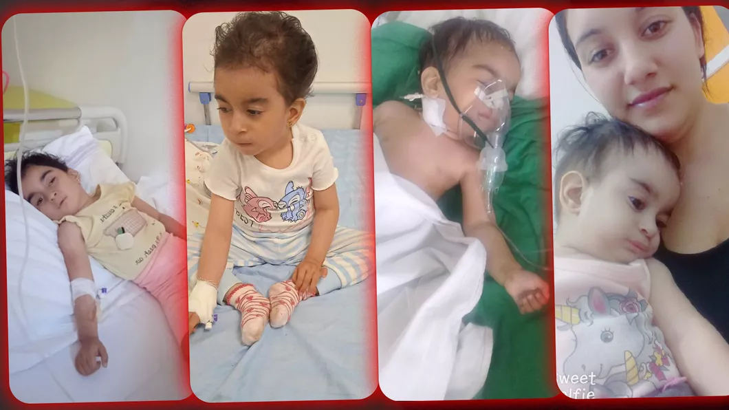 Își trăiește copilăria prin spitale după ce o boală i-a afectat inima. O fetiță de patru ani are nevoie de ajutor - FOTO