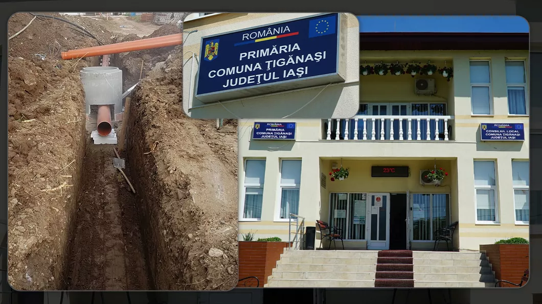 Patru firme din Iași vor executa lucrările de extindere a rețelelor de canalizare din trei localități. Valoarea contractului este de peste 24 de milioane de lei