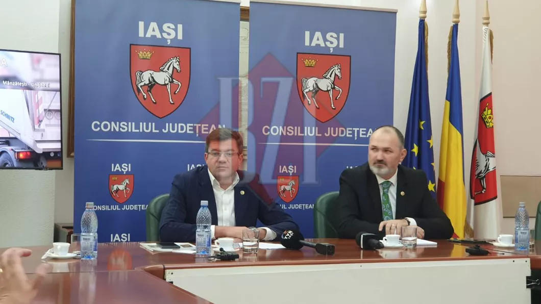 Costel Alexe președintele Consiliului Județean Iași prezintă detalii cu privire la proiectele de infrastructură - FOTO LIVE VIDEO
