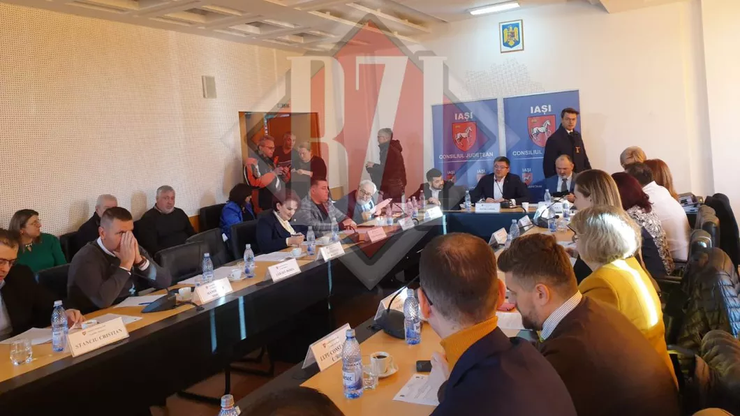 Ședință importantă la CJ Iași. Aleșii județului vor vota peste 30 de proiecte de hotărâre - LIVE VIDEO UPDATE
