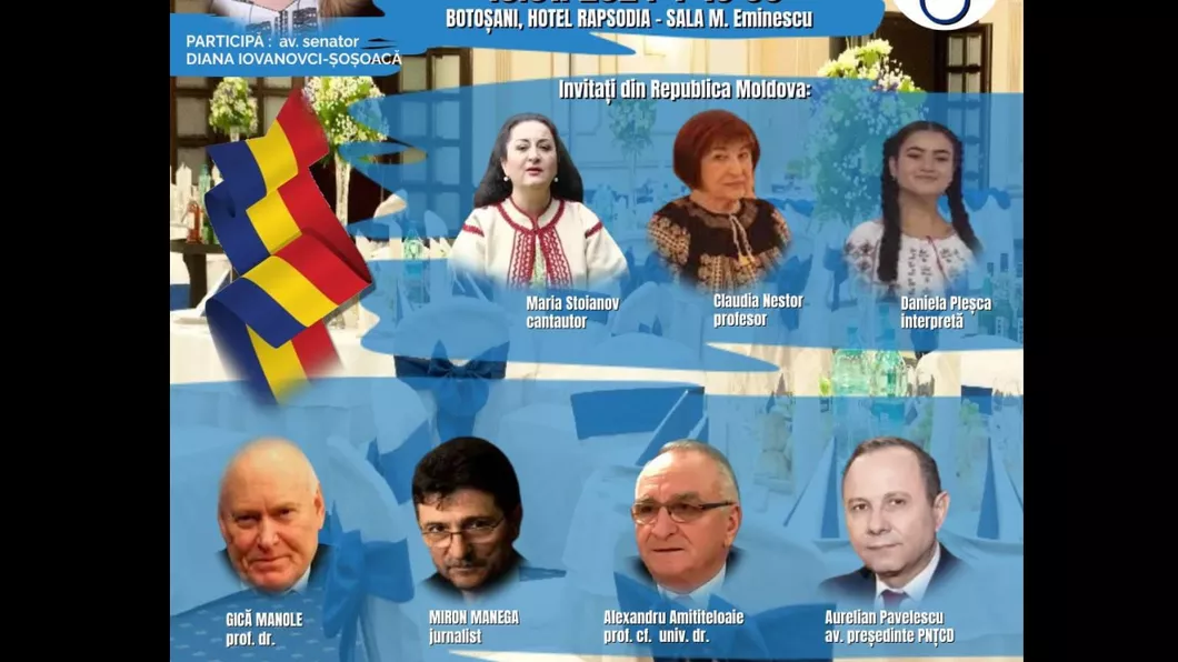Liderul S.O.S. România senatorul de Iași Diana Șoșoacă organizează evenimente speciale dedicate marelui român și intelectual Mihai Eminescu VIDEO