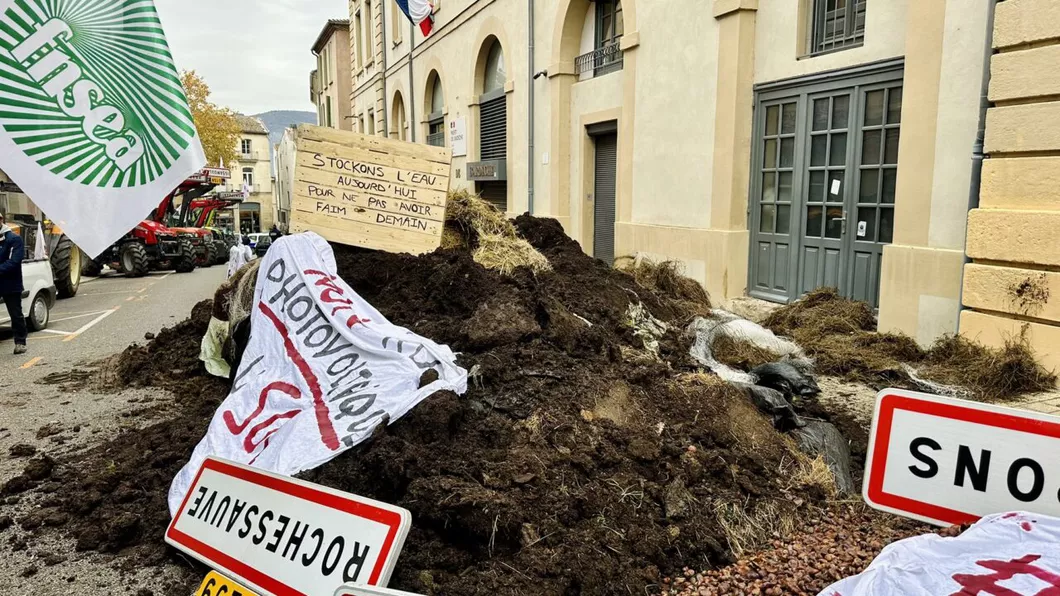 Bilanțul protestului fermierilor în Franța 10.000 de agricultori cu 5.000 de utilaje