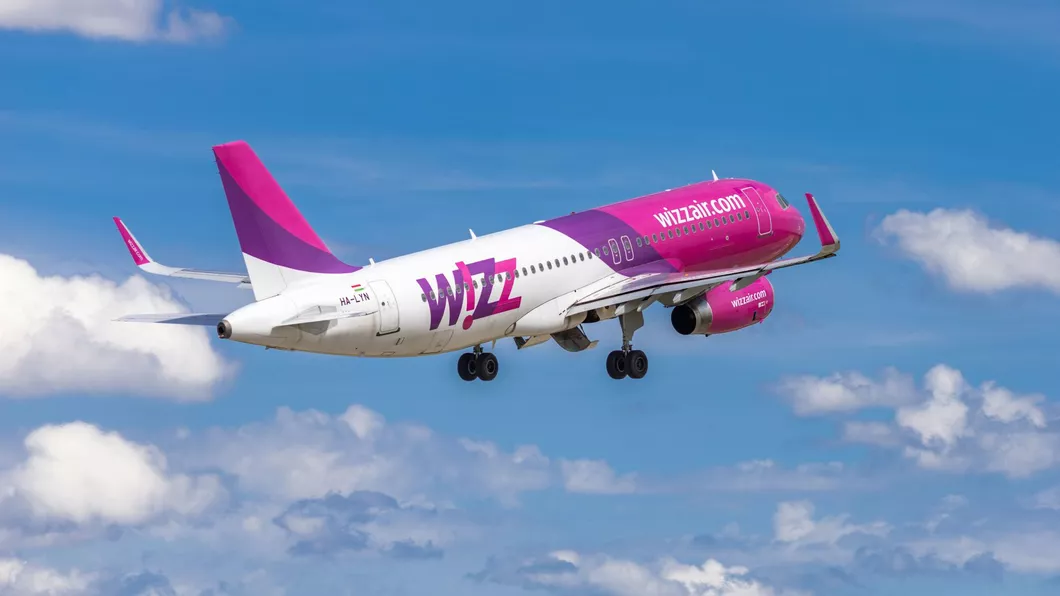 Operatorul aerian Wizz Air va opera zboruri speciale pe două noi rute din România