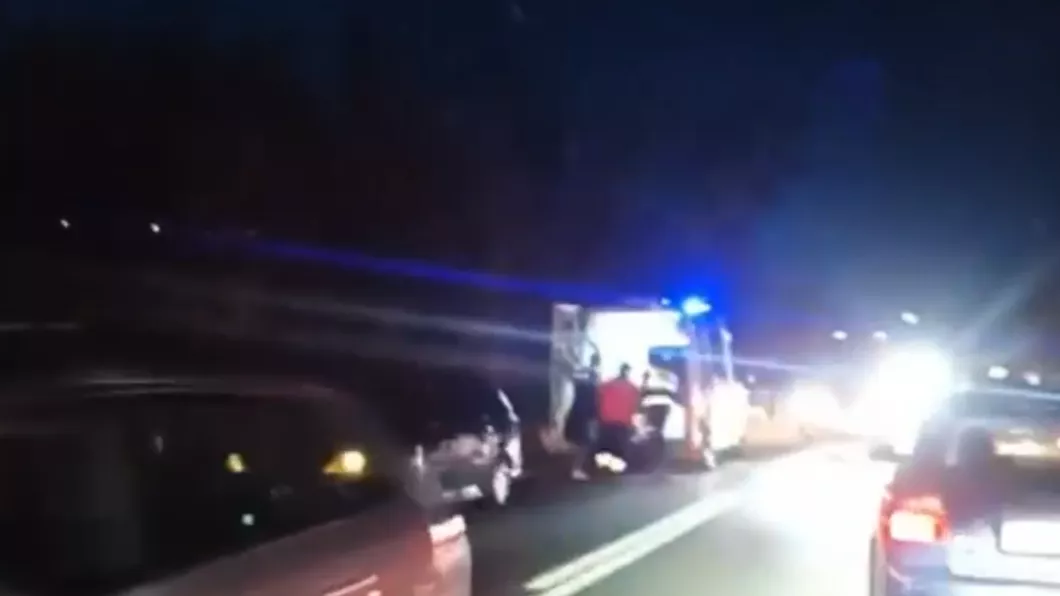 Accident rutier cu victime în Iași Un autoturism a spulberat o căruță - VIDEO UPDATE