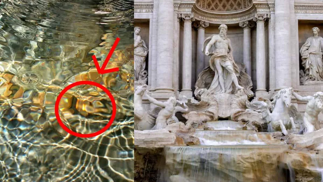 Unde se duc banii aruncați de turiști în faimoasa Fontana di Trevi. Anual se strâng peste 1 milion de euro