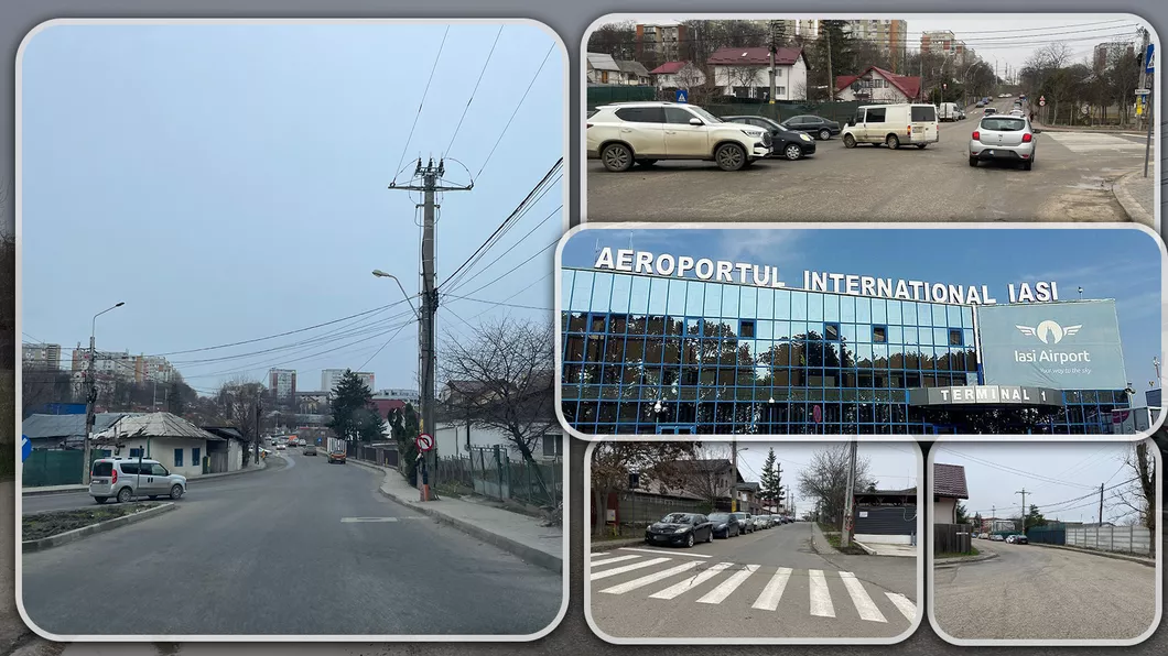 Apare o nouă rută de acces către Aeroportul Internațional Iași Iată traseul pe care îl pot folosi șoferii care vor să ajungă la aerogară - FOTO