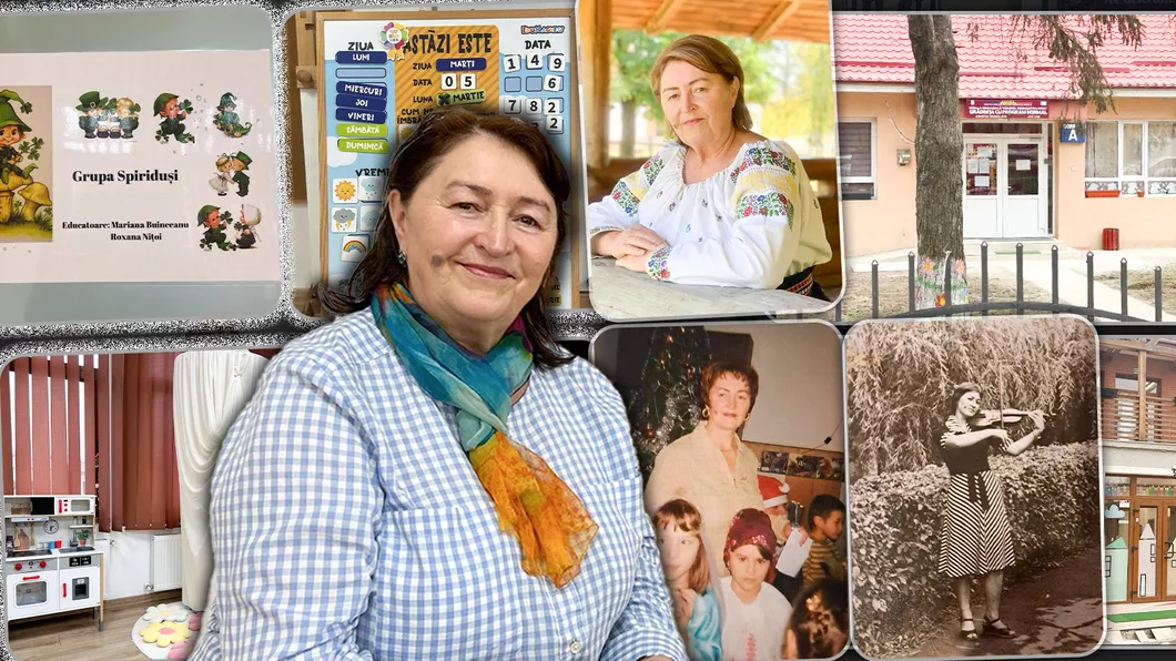 Jos pălăria în fața ei Mariana Buinceanu a format mii de copii într-o carieră de peste 40 de ani ca educatoare Eram însărcinată și mergeam pe o remorcă cu sfeclă până la grădiniță - GALERIE FOTO
