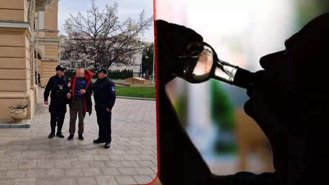 Scandal în fața Primăriei Iași Un bărbat amețit bine de alcool a început să se ia de oamenii de pe stradă. Polițiștii l-au liniștit pe scandalagiu după ce au intervenit în forță - FOTO