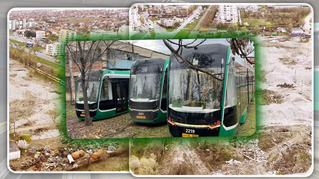 Dorel de la primărie lovește din nou la Iași Vin 18 tramvaie noi dar nu încap în depoul de la CTP Trebuie să punem vagoanele pe ronduri - FOTO