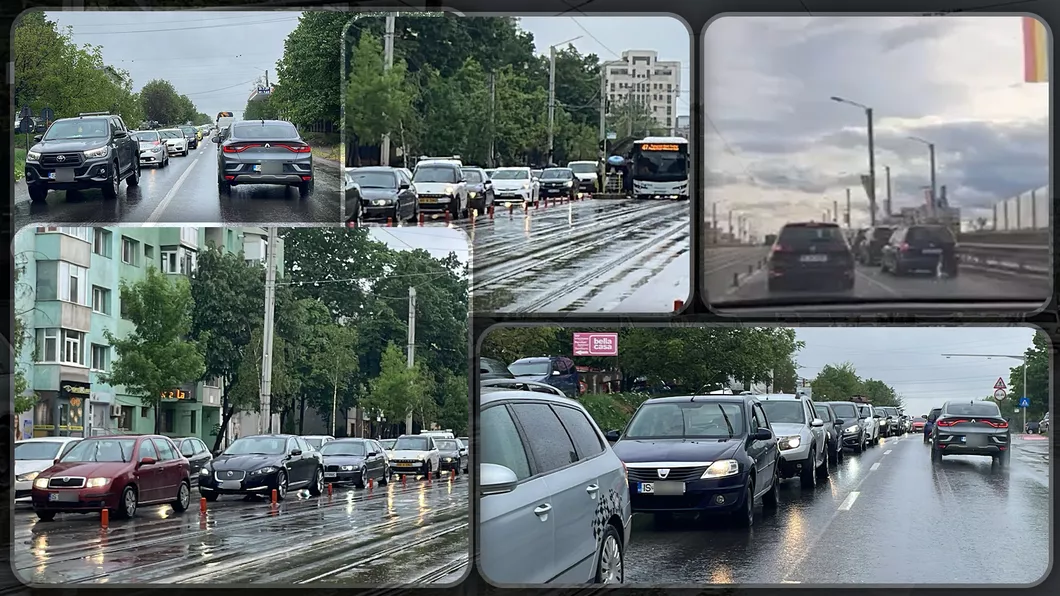Șoferii din Iași sunt revoltați Petrec trei ore în trafic pentru a ajunge la muncă Chiar nu poate fi găsită o soluție și pentru această porțiune de drum - FOTOVIDEO
