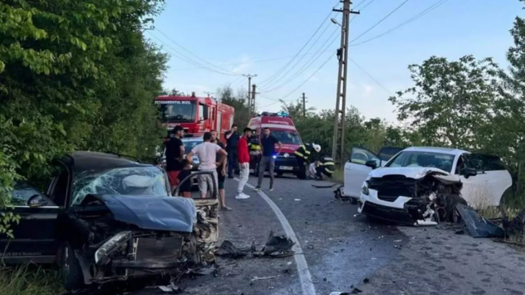 Accident mortal în județul Prahova. O persoană a decedat și alte șase printre care şi un copil au fost rănite