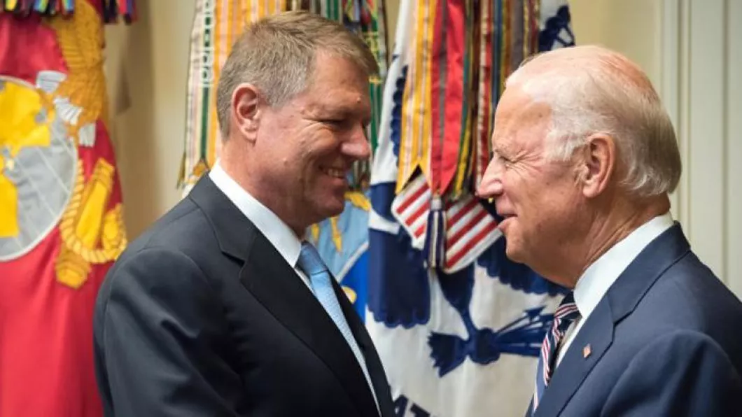 Președintele României a ajuns la Casa Albă unde se întâlnește cu președintele Biden
