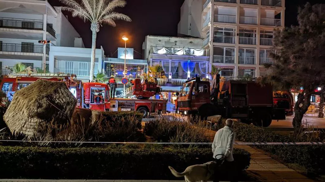 Restaurant prăbușit în Mallorca. Cel puțin patru morți și zeci de răniți - VIDEO
