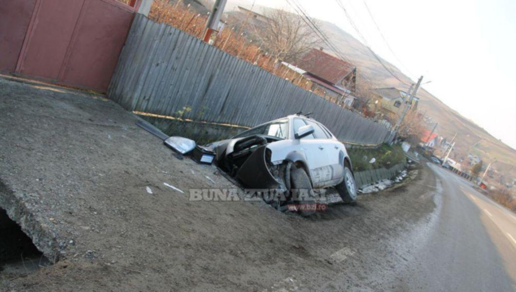Exclusiv Accident Rutier La Intrarea In Iasi Foto Buna Ziua Iasi Bzi Ro