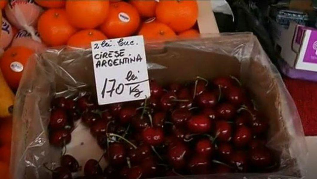 Kilogramul De Cirese Cat Un Gram De Aur Ciresele Din Argentina Noile Atractii In Pietele Din Bucuresti Bzi Ro