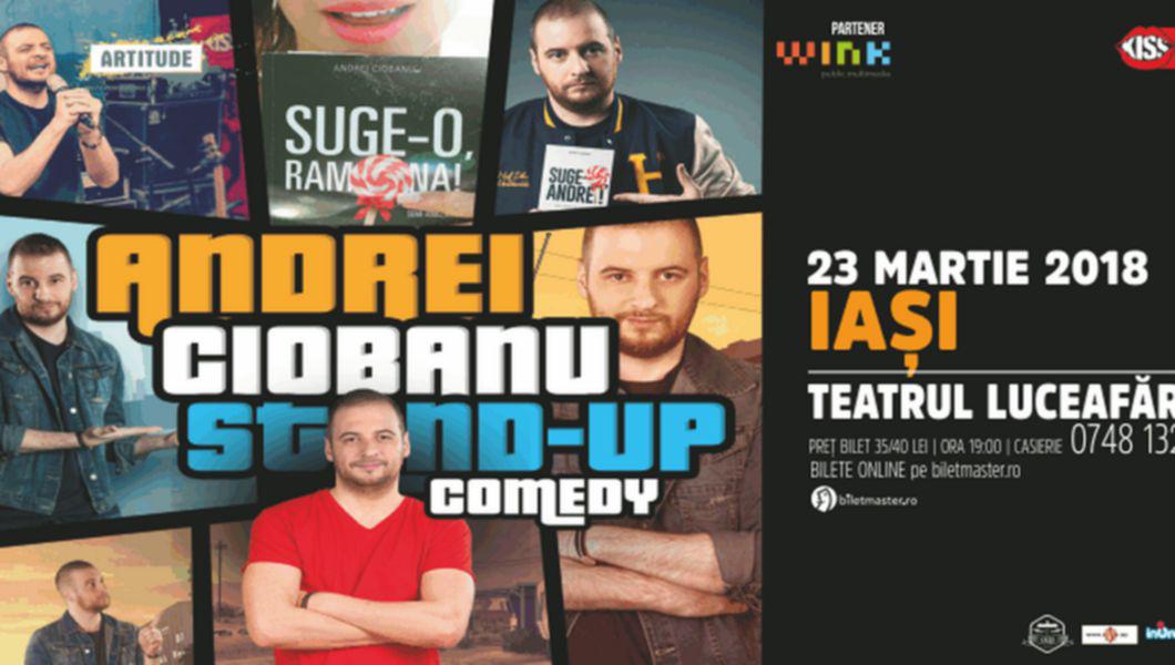 Spectacol De Stand Up Comedy Cu Andrei Ciobanu La Teatrul Luceafarul Buna Ziua Iasi Bzi Ro