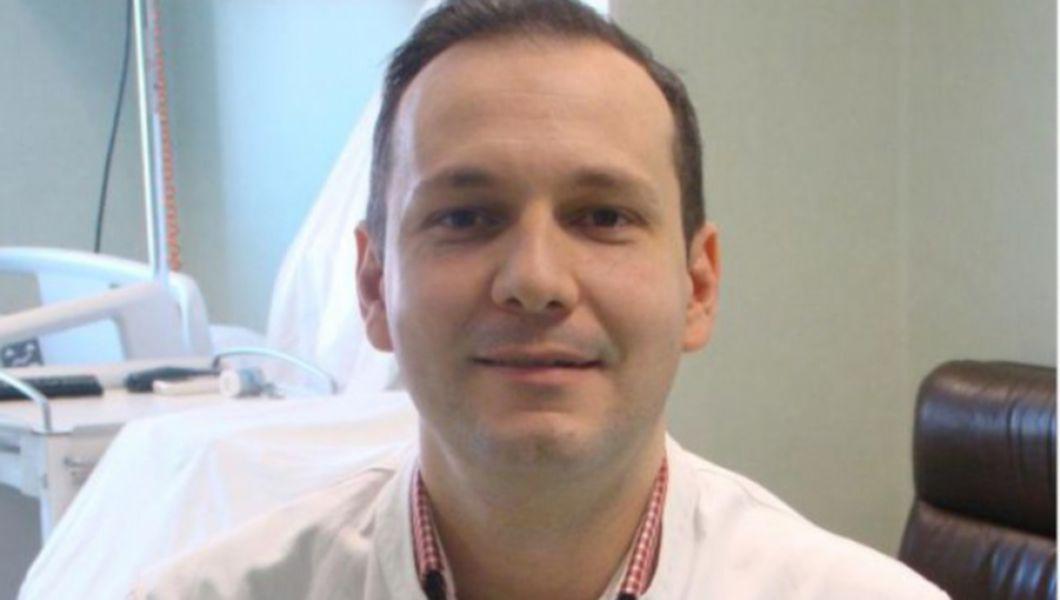 Radu Țincu, medic de terapie intensivă la Secția ATI a Spitalului „Floreasca“ din Capitală