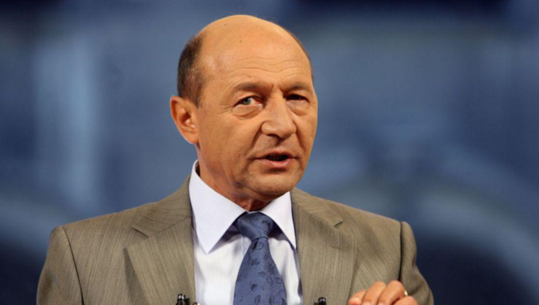 Traian Băsescu la conferință