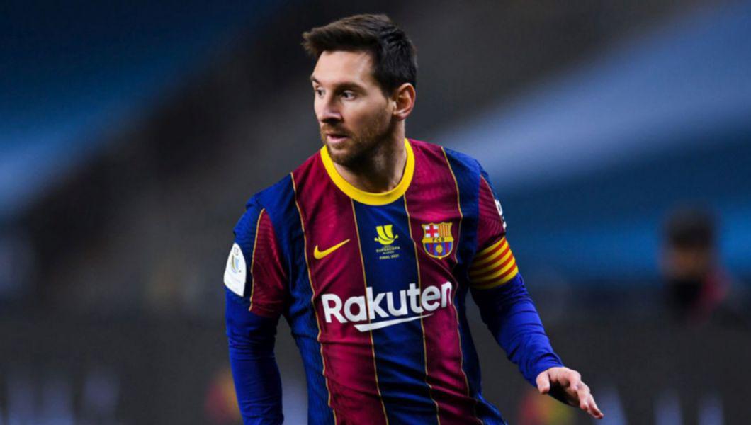 Leo Messi, în meciul cu Athletic Bilbao