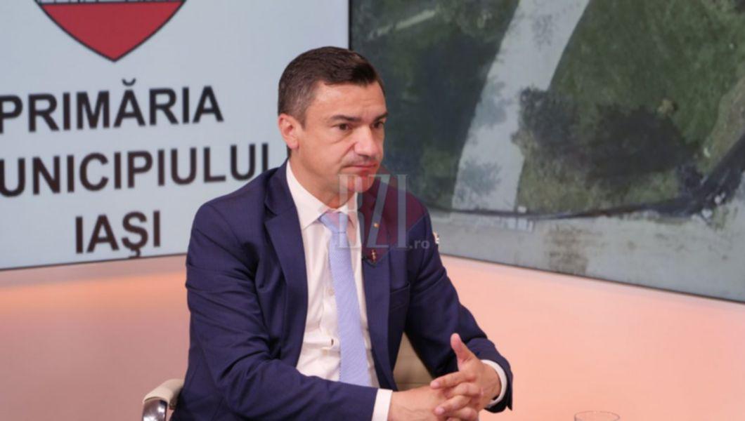Mihai Chirica, primarul municipiului Iași în platoul BZI LIVE