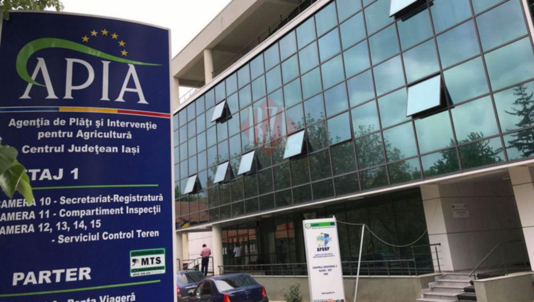 Sediul Agenției de Plăți și Intervenție în Agricultură (APIA) Iași, instituția care gestionează acordarea de subvenții pentru fermierii din județ