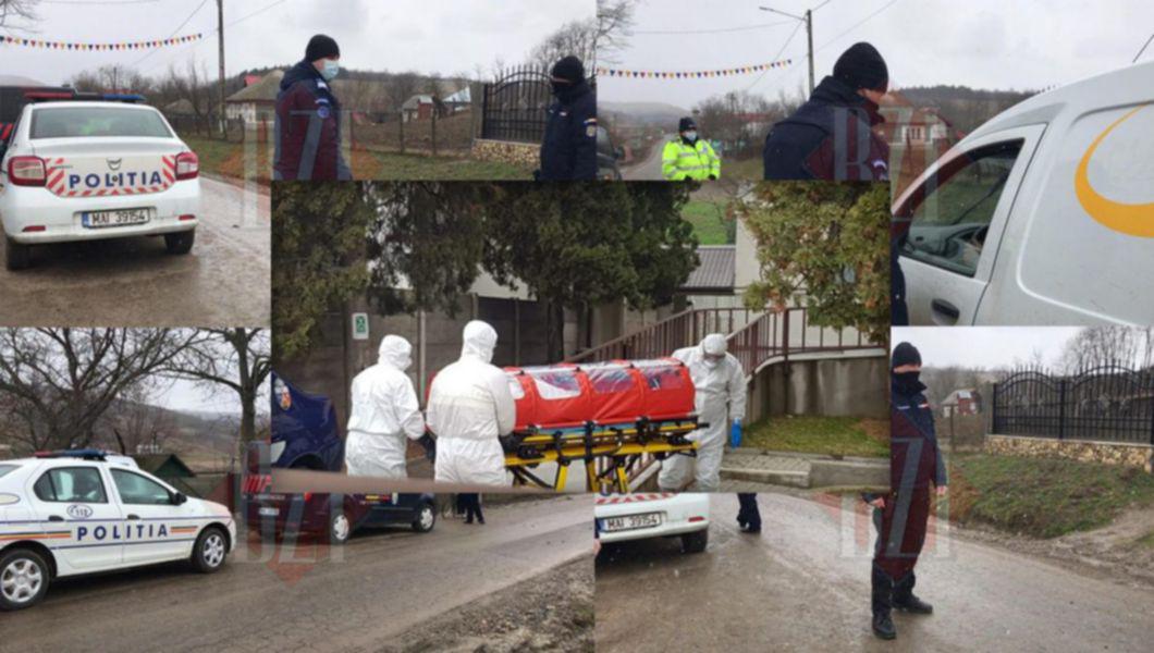 Poliția a vegheat pentru respectarea carantinei impuse în Roșcani; echipaj medical, lângă o izoletă