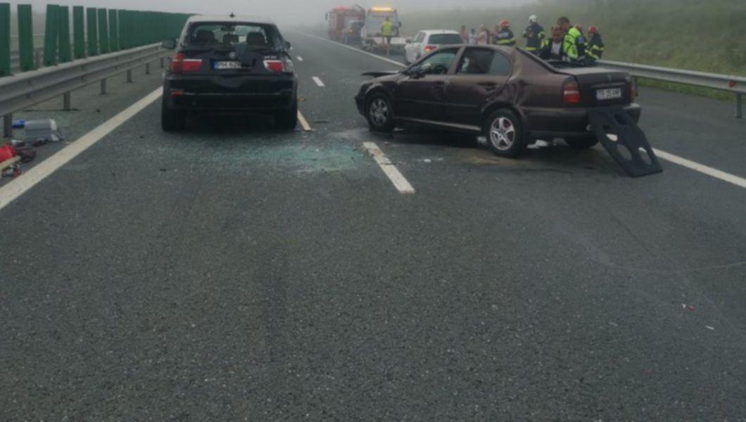 Prăpăd pe Autostrada Soarelui! Au avut loc 3 caramboluri ...