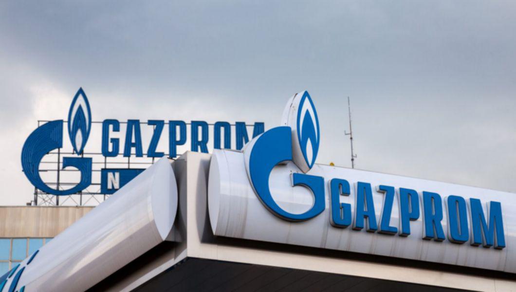 sigla Gazprom, exportator de gaze naturale din Europa