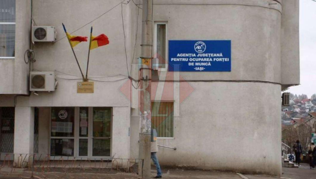 Sediul Agenției Județene pentru Ocuparea Forței de Muncă (AJOFM) Iași