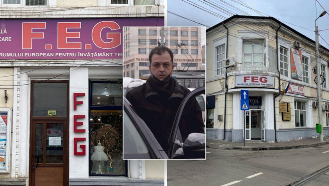 Imobilul de pe strada cuza Vodă, pentru care Cristian Stanciu, patronul FEG, plătește lunar doar 579 de lei