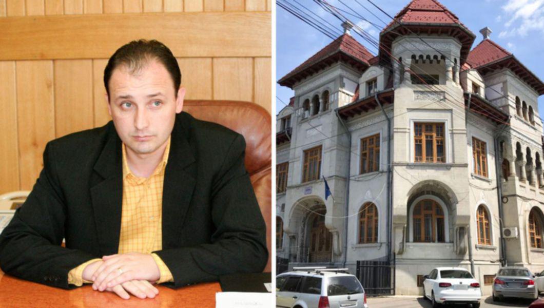 Procurorul Iulian Ispir și sediul Parchetului de pe lângă Curtea de Apel Iași