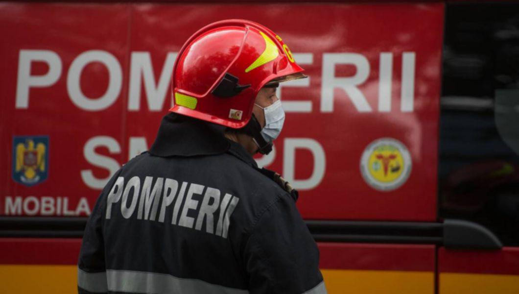 pompieri, incendiu a izbucnit un incendiu în județul Iași