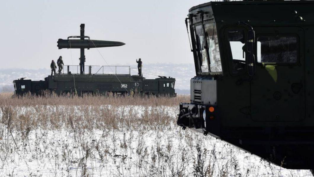 tren militar Rusia