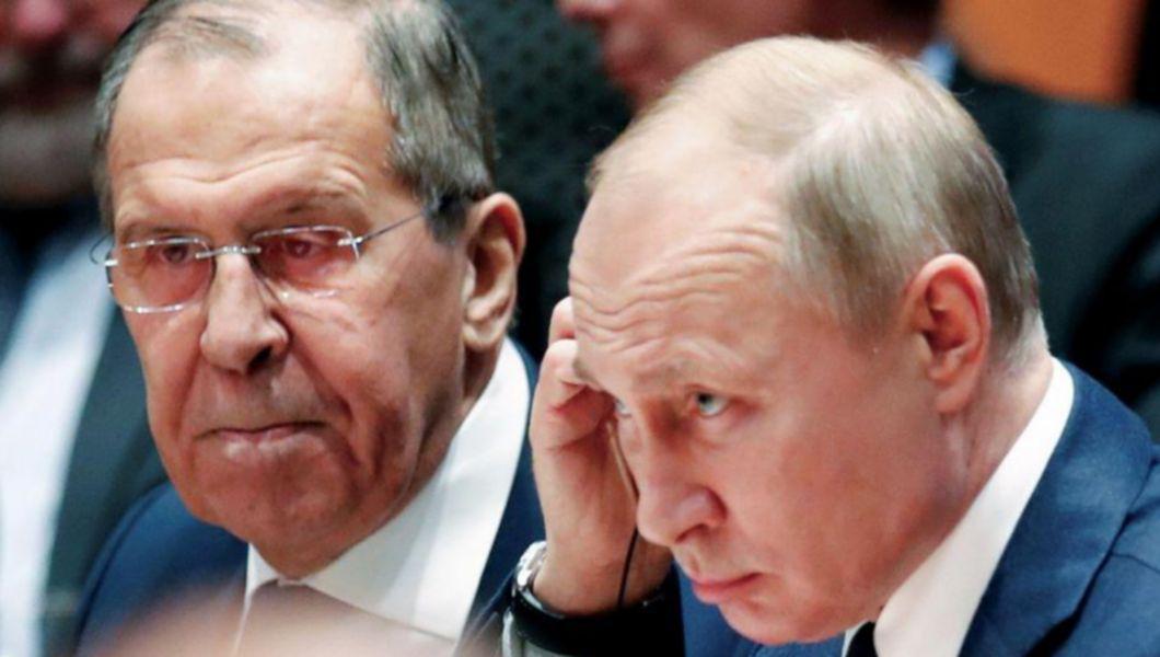 Serghei Lavrov si Vladimir Putin