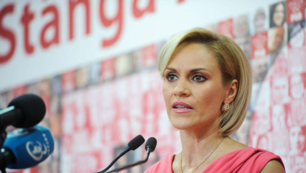 Gabriela Firea vorbeste despre femei si despre unele beneficii fiscale, la sediul PSD