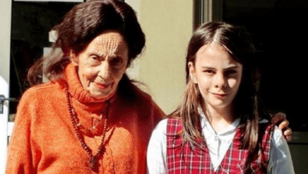 Adriana Iliescu și fiica sa