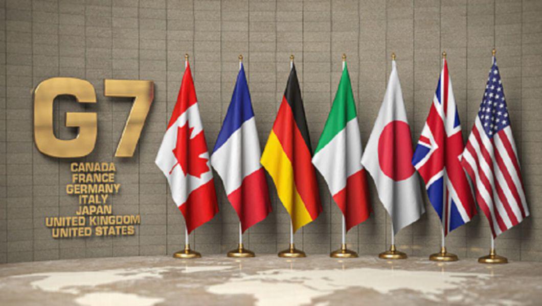 steagurile celor sapte tari din grupul G7 inainte sa se propuna noi sanctiuni impotriva Rusiei