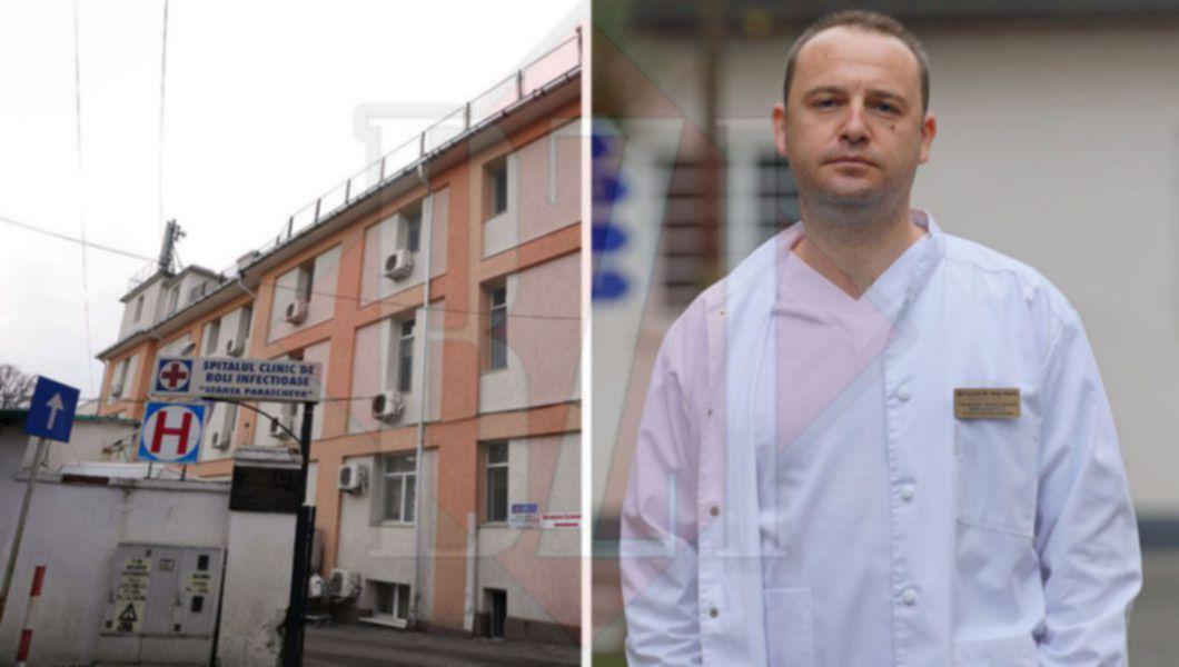 colaj Spitalul Clinic de Boli Infecțioase ”Sf. Parascheva” Iași si medicul Florin Roșu