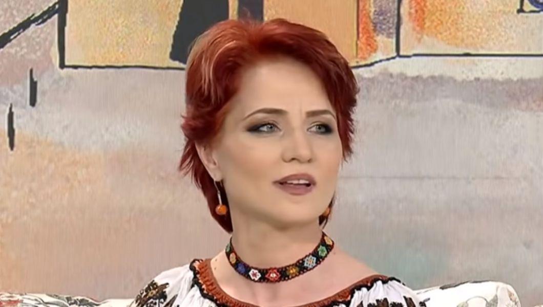 Nicoleta Voicu la o emisiune de televiziune