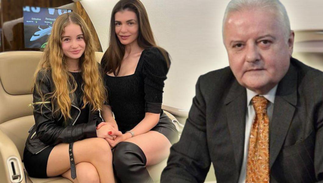 Irinel Columbeanu, Monica Gabor și fiica lor Irina