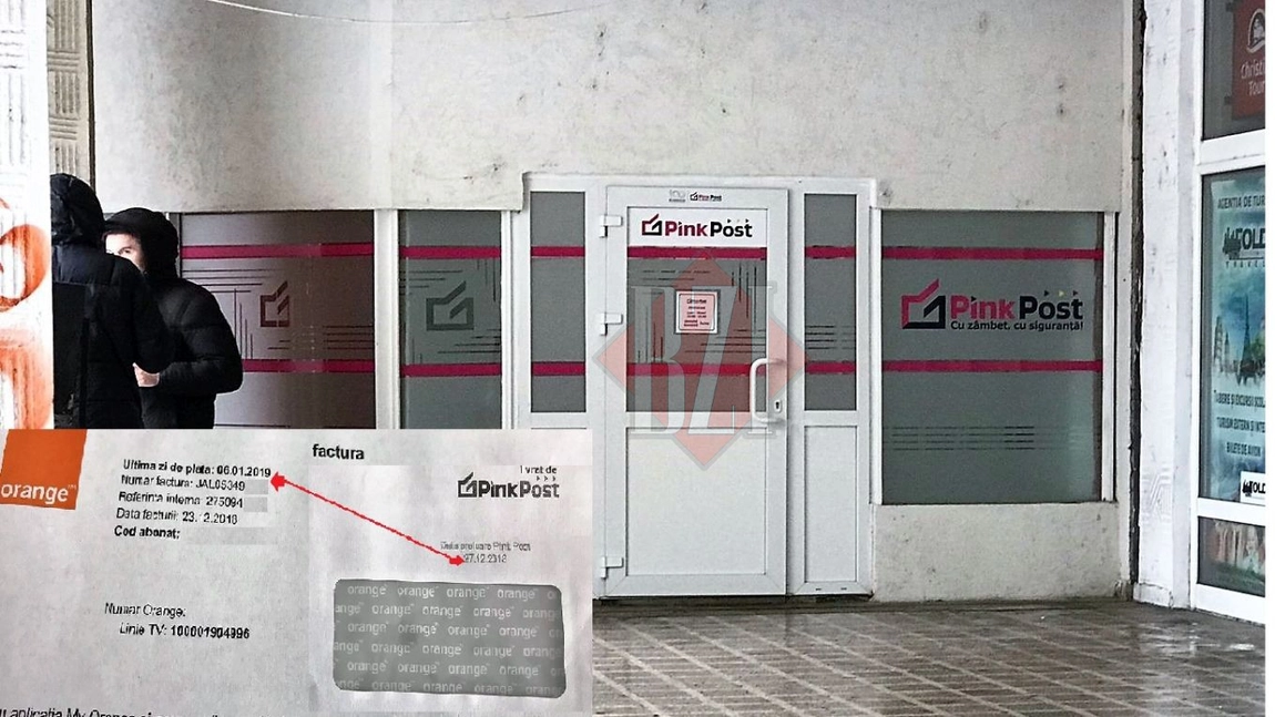 Firma de curierat Pink Post si-a batut joc de o batrana din Iasi! S-a crucit cand i-a venit factura de la Orange. S-a ajuns la reclamatii - FOTO