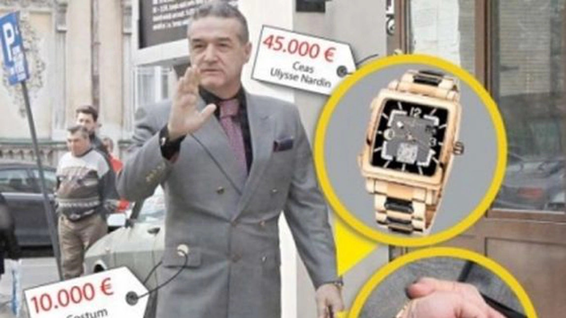 Gigi Becali, imbracat impecabil la tribunal! Poarta haine de 61.000 de euro 
