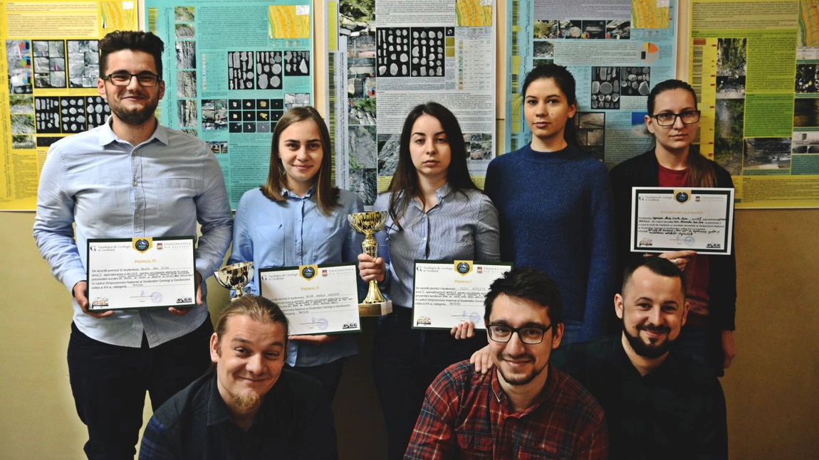 Studentii UAIC, premianti din nou la Simpozionul National al Studentilor Geologi si Geofizicieni