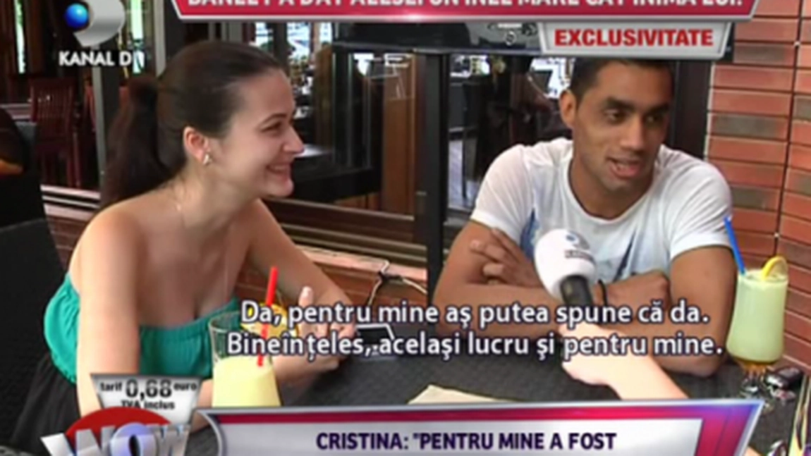 Banel Nicolita si sotia lui au decis ce nume va purta fetita lor! 