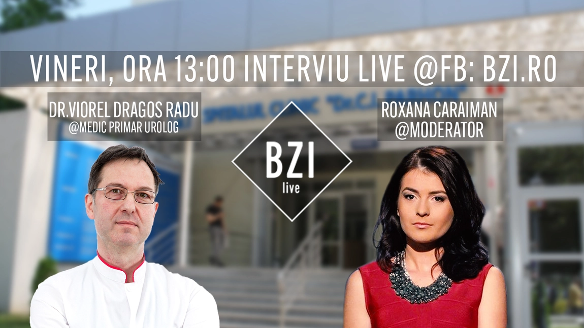 Un medic din Iasi va transmite un mesaj important, in direct, la BZI LIVE. Cititorii nostri nu trebuie sa rateze intalnirea cu dr. Viorel Radu de la Spitalul C.I. Parhon din Iasi 