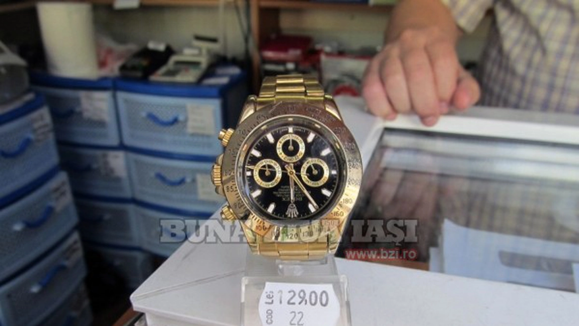 Super oferta: orice iesean isi poate cumpara un Rolex cu 100 lei - FOTO 