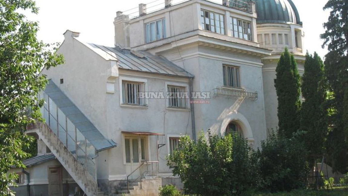 Veste SPECTACULOASA! Universitatea Cuza din Iasi anunta reabilitarea Observatorului Astronomic din Copou