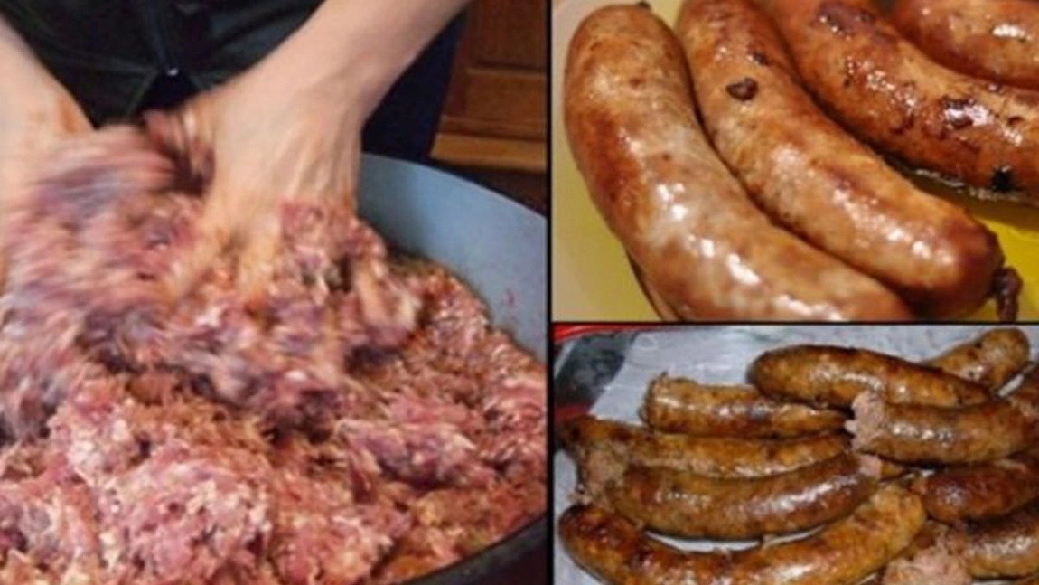 Reteta traditionala de carnati de la bunica. Salveaz-o, ca sa o ai de Craciun!