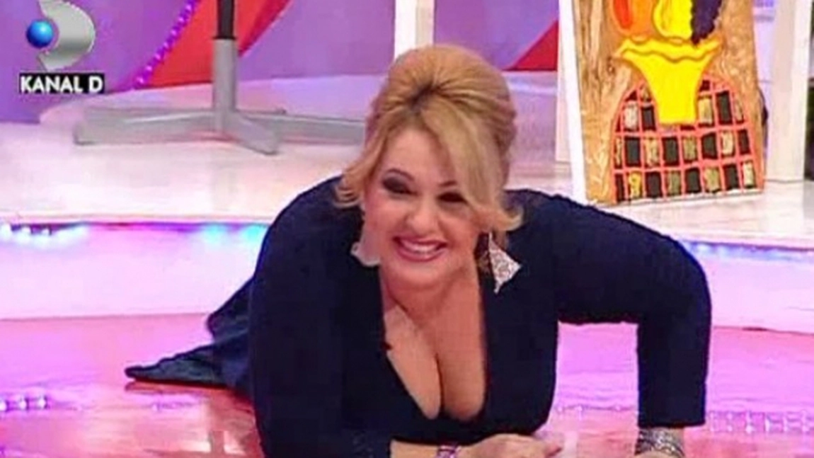 Viorica din Clejani, aparitie inedita intr-o emisiune. Imaginea trebuie vazuta neaparat